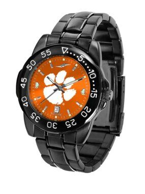 Clemson Tigers Men's Black Sports Watch NIB